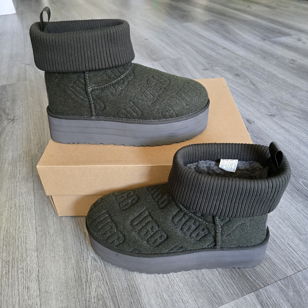 Ugg Classic Mini Platform Felted Boot